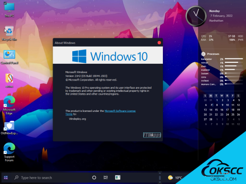 More information about "Windows 10 Pro Black (x64) En-US 预激活+WPI"