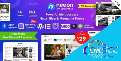 关于Neeon – WordPress 新闻杂志主题的更多信息