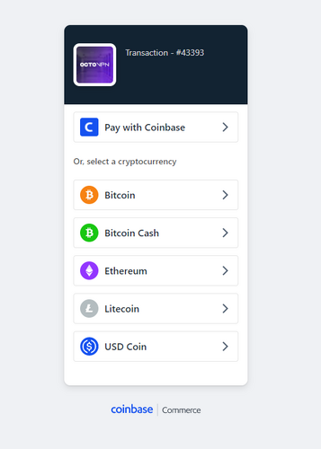 More information about "Coinbase Commerce Gateway 插件"